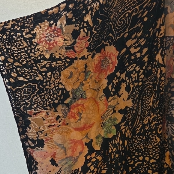 Floral Kimono Cardigan - Picture 3 of 4